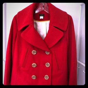 J.Crew Double Breasted Peacoat